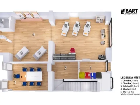 Pronájem obchodního prostoru, Brno, Ječná, 97 m2