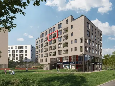 Prodej bytu 1+kk, Praha - Ruzyně, Huppnerova, 33 m2