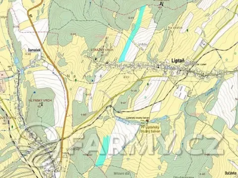 Prodej podílu pole, Liptaň, 68320 m2