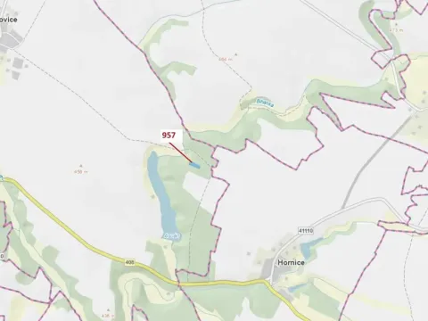 Dražba lesa, Mladoňovice, 2344 m2