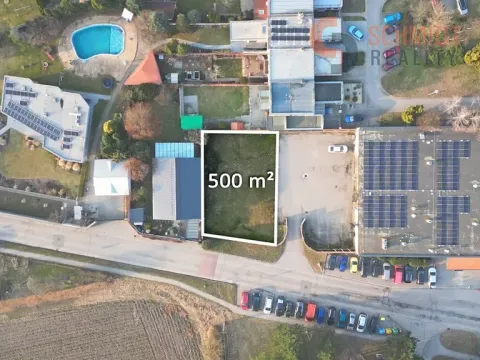 Pronájem komerčního pozemku, Břeclav, Nádražní, 500 m2