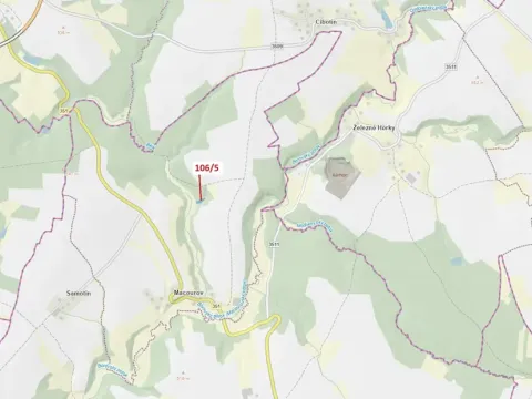 Dražba lesa, Žižkovo Pole, 1408 m2