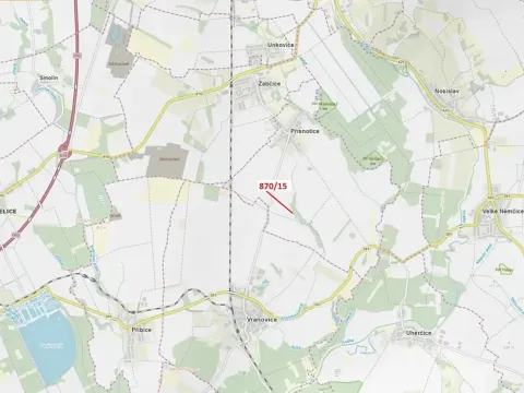 Dražba lesa, Přísnotice, 60 m2