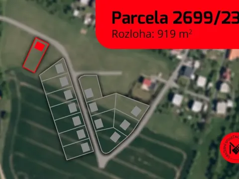 Prodej pozemku pro bydlení, Želechovice nad Dřevnicí, Pod Stráží, 919 m2