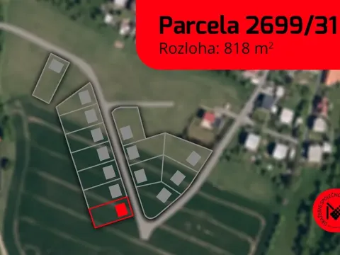 Prodej pozemku pro bydlení, Želechovice nad Dřevnicí, Pod Stráží, 818 m2