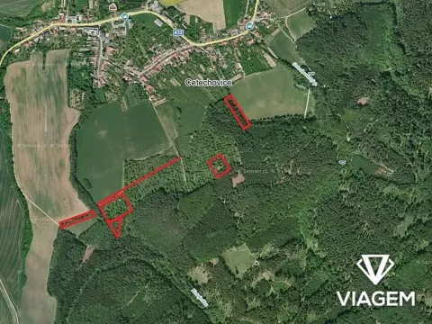 Prodej podílu pole, Cetechovice, 802 m2