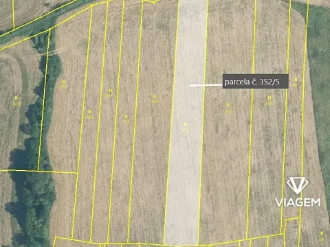 Prodej podílu pole, Podolí, 927 m2