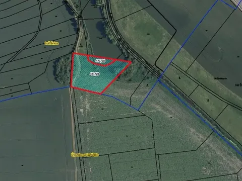 Prodej pole, Luštěnice, 5219 m2