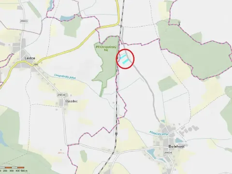 Prodej pole, Bolehošť, 227713 m2