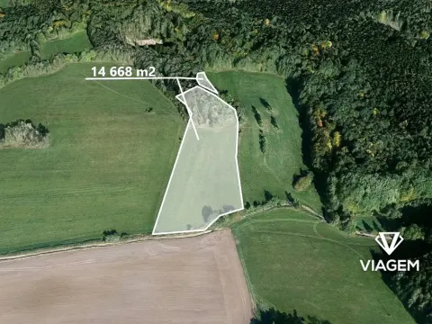 Prodej podílu pole, Holetín, 1222 m2