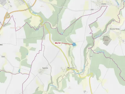 Dražba lesa, Žižkovo Pole, 12727 m2