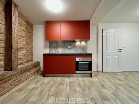 Pronájem bytu 1+kk, Brno, Bašty, 34 m2