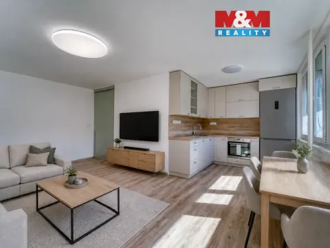 Pronájem bytu 3+kk, Praha - Karlín, U Sluncové, 65 m2