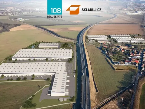 Pronájem skladu, Pavlov, Logistická, 3500 m2