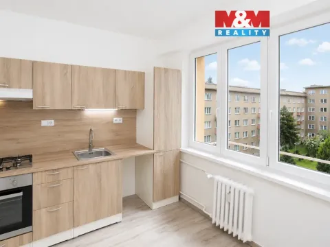 Pronájem bytu 2+1, Ostrava - Poruba, Nezvalovo náměstí, 57 m2