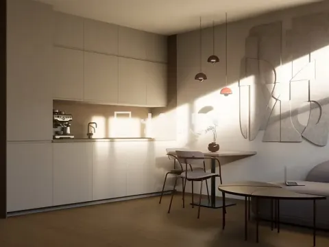 Pronájem bytu 1+kk, Praha - Holešovice, Vinařská, 19 m2
