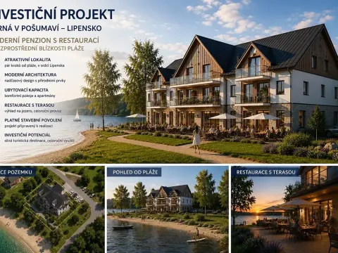 Prodej ubytování, Černá v Pošumaví, 930 m2