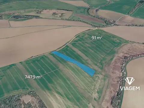 Prodej podílu pole, Zdounky, 1649 m2