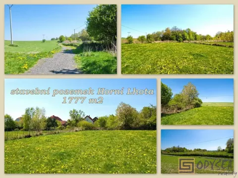 Prodej pozemku pro bydlení, Horní Lhota, Okružní, 1777 m2
