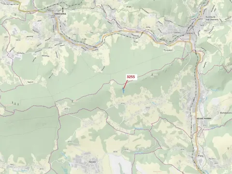 Dražba lesa, Velké Hamry, 6125 m2