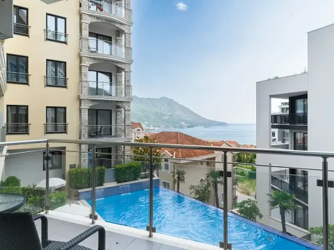 Prodej bytu 2+kk, Bečići, Černá Hora, 59 m2