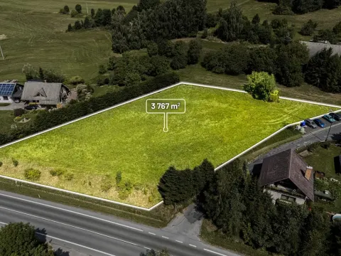 Prodej pozemku, Horní Branná - Valteřice, 3767 m2