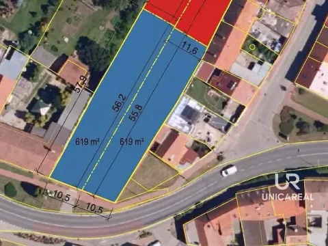 Prodej pozemku, Sokolnice, 1238 m2