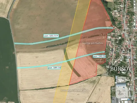 Prodej pozemku pro bydlení, Kyjov, 14450 m2