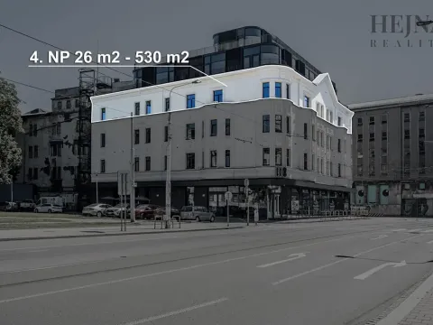 Pronájem kanceláře, Ostrava, náměstí Dr. E. Beneše, 62 m2