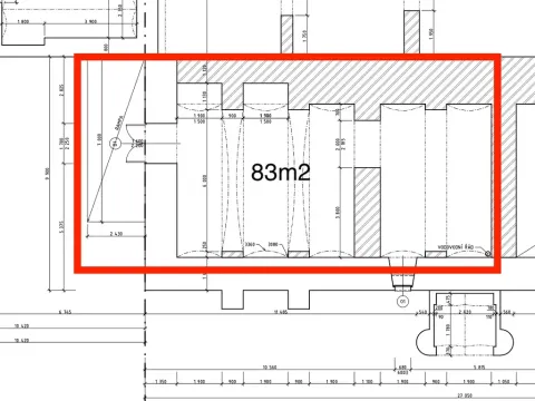 Pronájem skladu, Vítkov, Pivovarská, 83 m2