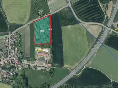 Prodej podílu sadu/vinice, Chotiměř, 4287 m2