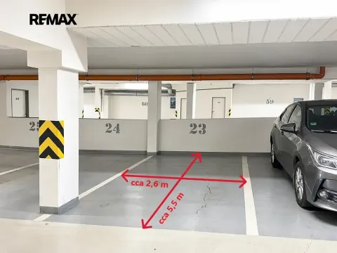Pronájem garážového stání, Praha - Hostivař, Vladycká, 14 m2