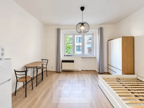 Pronájem bytu 1+kk, Praha - Libeň, Kandertova, 27 m2
