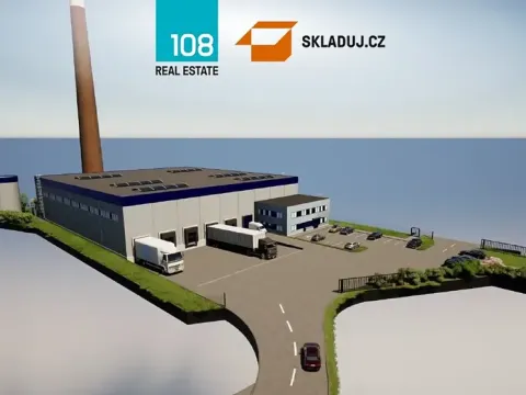 Pronájem skladu, Kladno, Průmyslová, 3324 m2
