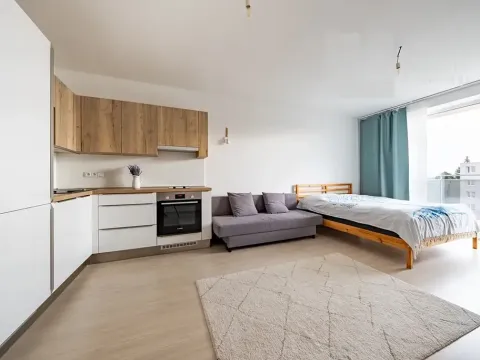 Pronájem bytu 1+kk, Velká Bíteš, Lomená, 35 m2