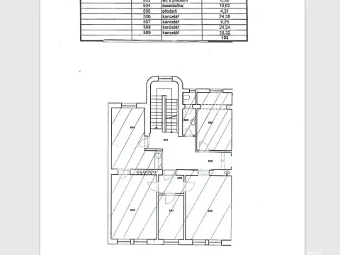 Pronájem kanceláře, Praha - Vinohrady, Lublaňská, 103 m2