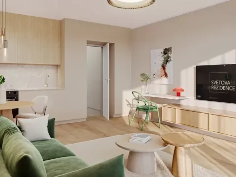Prodej bytu 1+kk, Praha - Libeň, Světova, 31 m2