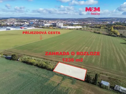 Prodej zahrady, Lubná, 1236 m2